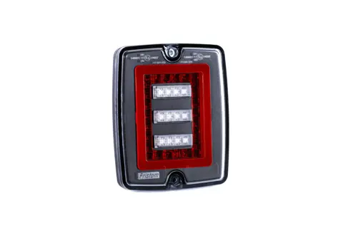 FRISTOM baklampe park-/tåke-/ryggelys 12/24V, LED, 1 meter kabel