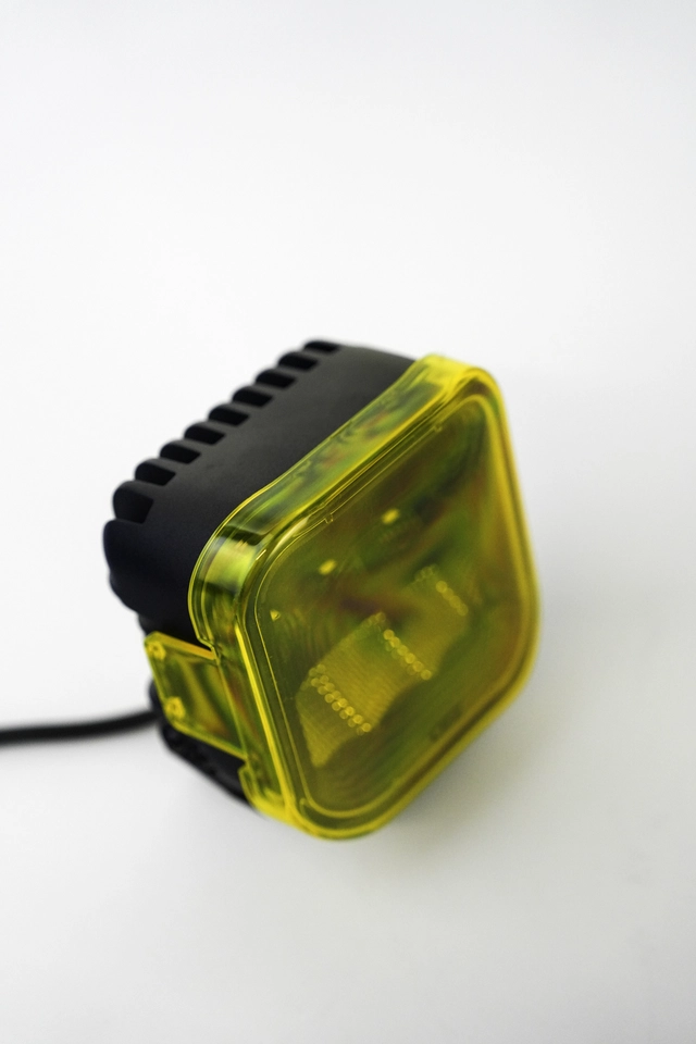 OZZ SQR 5" gult deksel for 88116/117/509 