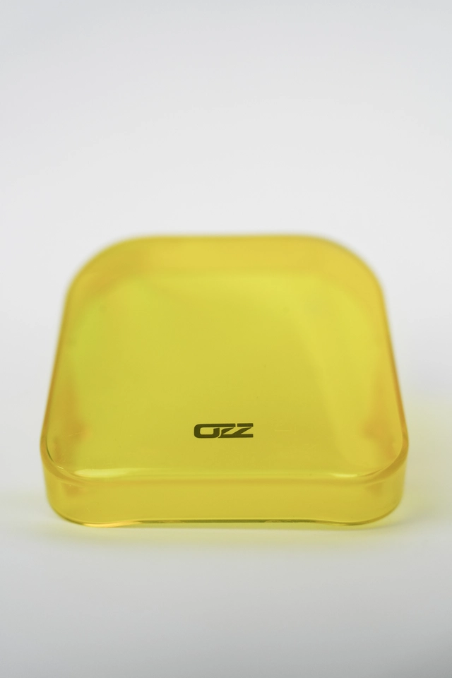 OZZ SQR 3" gult deksel for 88118/119/510 