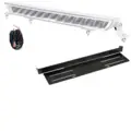 Fjernlyspakke med OZZ XB1 20" (hvit), brakett og ledningsnett