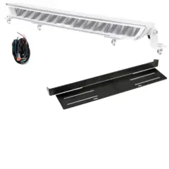 Fjernlyspakke med OZZ XB1 20" (hvit), brakett og ledningsnett